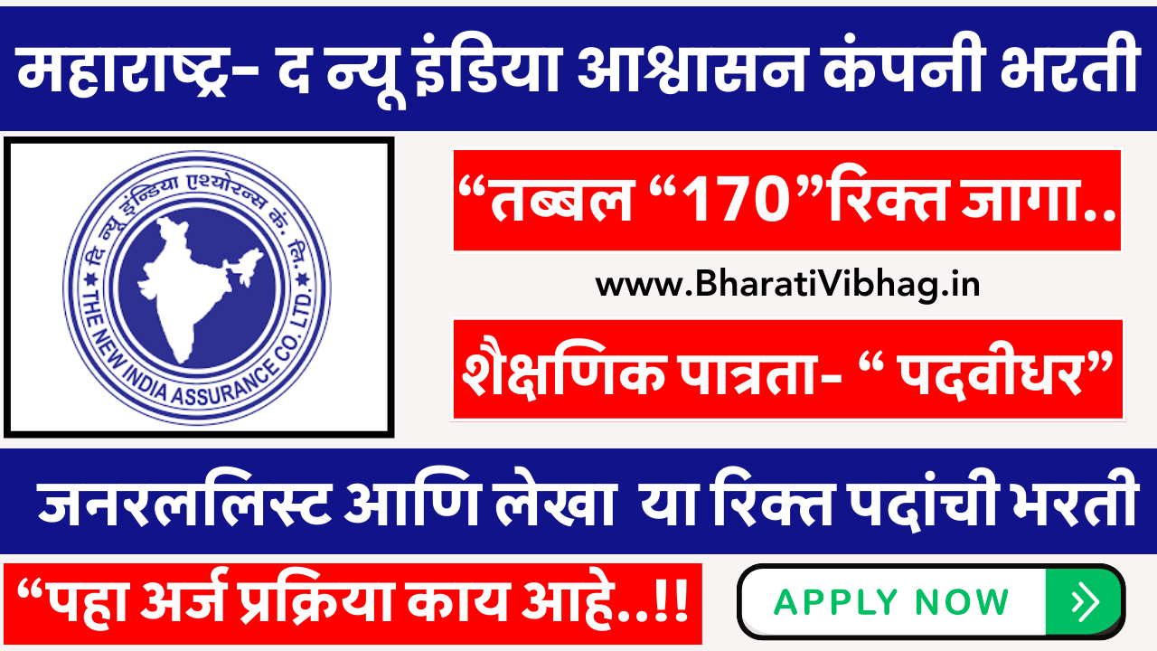 NIACL Maharashtra Bharti 2024